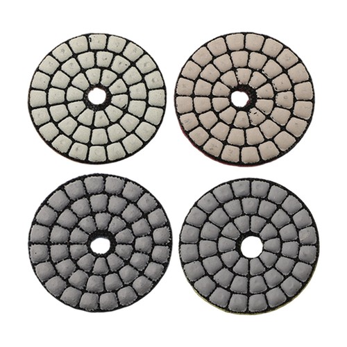 Polishing pad set for - polishing,