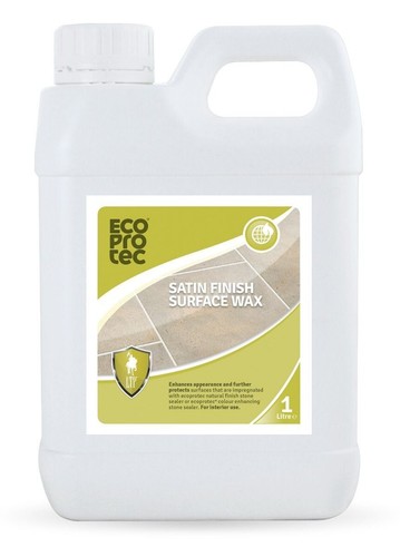 Satin finish surface wax - surface,
